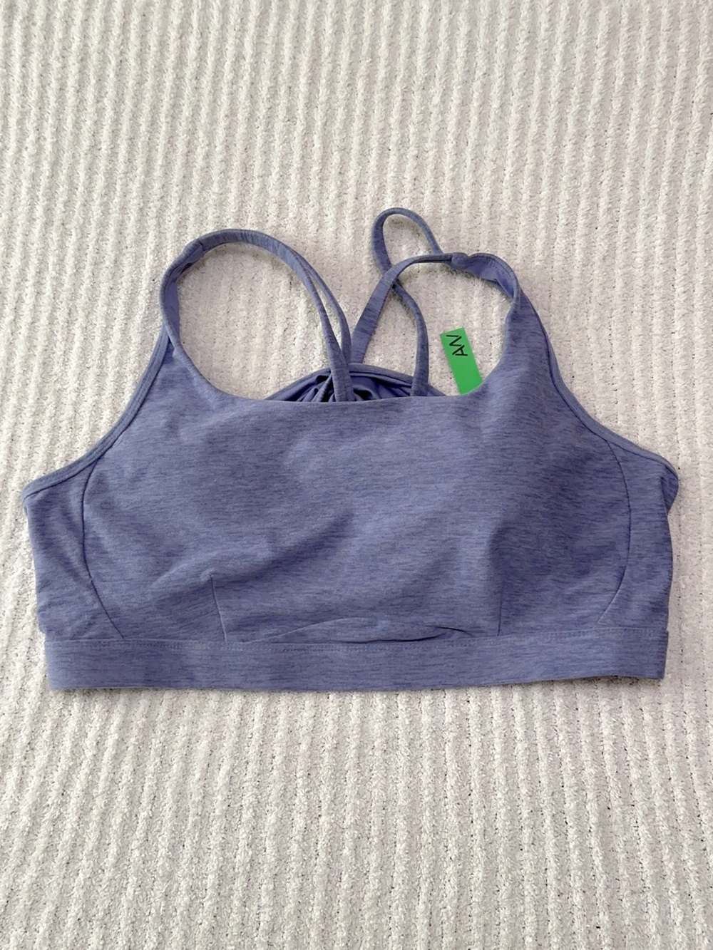 Athletic Works Women’s Buttercore Sport Bra Lilac - Picture 7 of 10